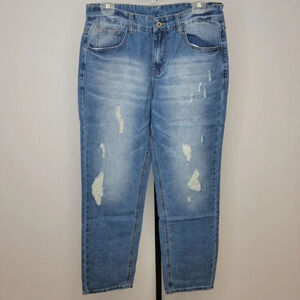 SHEIN Men's Straight Leg Jeans